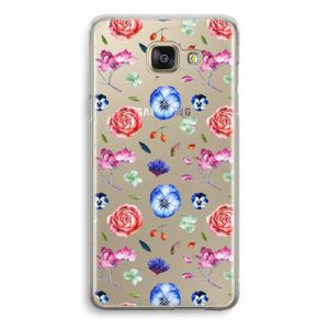 Bloemetjes: Samsung Galaxy A5 (2016) Transparant Hoesje