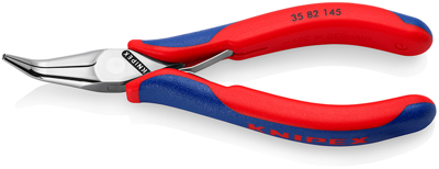 Knipex Elektronica-grijptang | Doorgestoken scharnier | Meer-componentengrepen | Lengte 145 mm - 35 82 145 SB