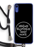 Vriendelijkheid: Honor Play 8A Transparant Hoesje met koord