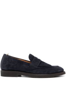 Officine Creative mocassins Opera 001 en daim - Bleu