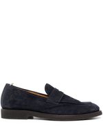 Officine Creative mocassins Opera 001 en daim - Bleu - thumbnail