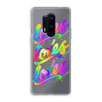 Loves: OnePlus 8 Pro Transparant Hoesje