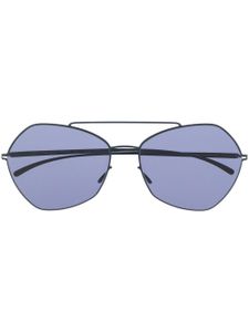 Mykita lunettes de soleil à monture ronde - Bleu