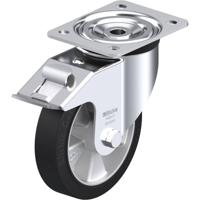 Blickle L-ALEV 161K-FI Zwenkwiel met rem Wieldiameter: 160 mm Draagvermogen (max.): 300 kg 1 stuk(s)