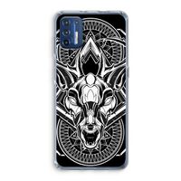 Oh Deer: Motorola Moto G9 Plus Transparant Hoesje