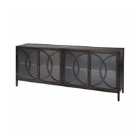 Tower Living Dressoir 'Stelvio' 200cm, kleur Gun Metal
