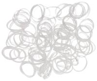 Hair Mode Rasta Elastiekjes Transparant