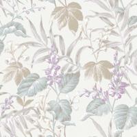 Cristiana Masi Thema Behang met bladeren en bloemen - 28854