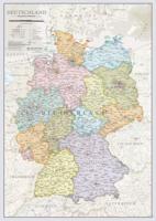 Wandkaart Classic Duitsland | 60 x 42 cm | Maps International Wandkaart Classic Duitsland | 60 x 42 cm | Maps International