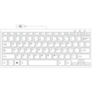 R-Go Tools R-Go Compact Toetsenbord, QWERTY (US), zwart, bedraad