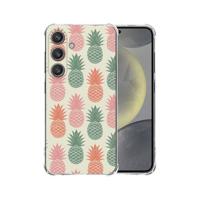 Samsung Galaxy S25 Plus Hoesje - Ananas TPU Antishock Samsung Galaxy S25 Plus Hoesje - Ananas TPU Antishock
