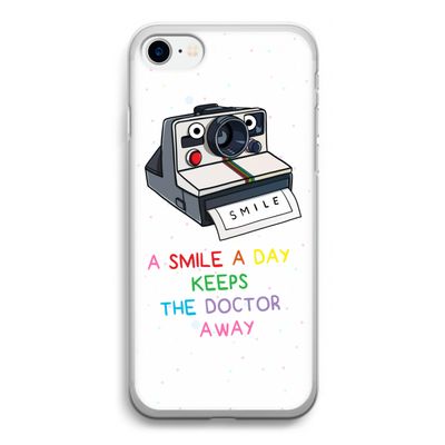 Smile: iPhone SE 2020 Transparant Hoesje