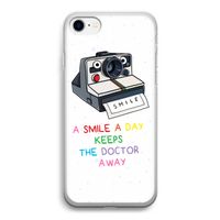 Smile: iPhone SE 2020 Transparant Hoesje
