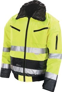 Prevent Veiligheids-pilotenjack | maat XXL | geel/grijs | 100 % PES | 1 stuk - 174ZG/XXL 174ZG/XXL