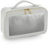 Atlantis BG764 Boutique Clear Window Travel Case - Soft-Grey - 26 x 16 x 9 cm - thumbnail