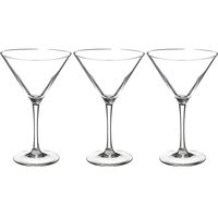 Set van 12x stuks cocktailglazen/martiniglazen van 210 ml