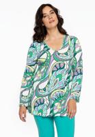Yoek Tuniek flare BARI | Wit | Maat 50/52 Yoek Tuniek flare BARI | Wit | Maat 50/52