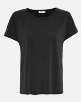 Moss Copenhagen T-Shirt Fenya | Zwart