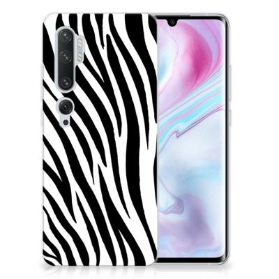 Xiaomi Mi Note 10 Pro | TPU Hoesje | Zebra
