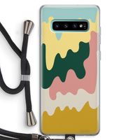 Baar B: Samsung Galaxy S10 Plus Transparant Hoesje met koord
