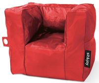 'Poco' Red Beanbag - Kids chair - Rood - Sit&Joy ® - thumbnail