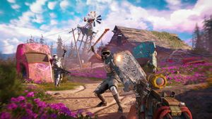 Ubisoft Far Cry : New Dawn Standaard Duits, Engels, Vereenvoudigd Chinees, Spaans, Frans, Italiaans, Japans, Pools, Russisch Xbox One