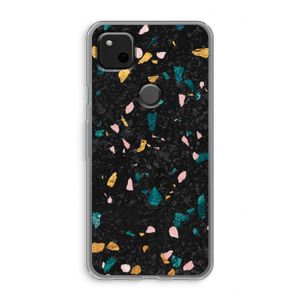 Terrazzo N°10: Google Pixel 4a Transparant Hoesje