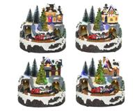 LED scenery BO l19b19h180 cm multi a4 kerstverlichting - Lumineo