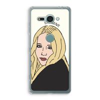Mary Kate: Sony Xperia XZ2 Compact Transparant Hoesje