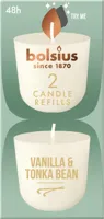 Bolsius cleanlight navulling vanilla & tonka bean