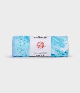 Manduka eQua Yogamat Handdoek - Splatter Splash (182 x 67 cm)