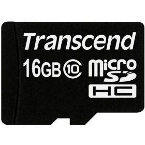 Transcend TS16GUSDHC10 flashgeheugen 16 GB MicroSDHC NAND Klasse 10