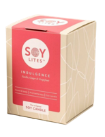 Soylites Soycandle Indulgence - Vanilla, Ginger & Grapefruit