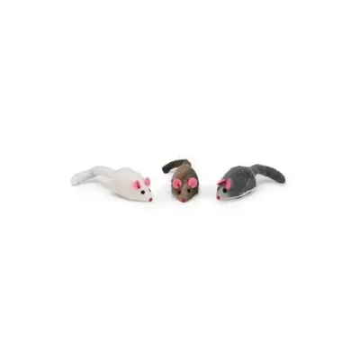 Beeztees kattenspeelgoed muis op wieltjes