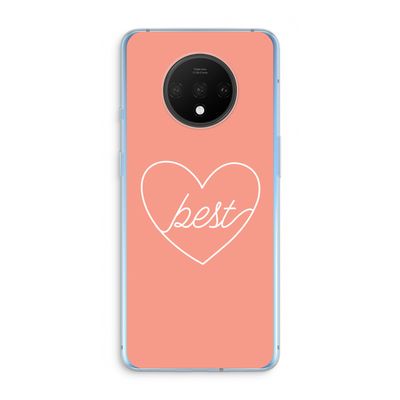 Best heart: OnePlus 7T Transparant Hoesje