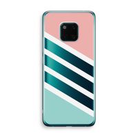 Strepen pastel: Huawei Mate 20 Pro Transparant Hoesje