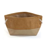 Veelzijdige mand Versa Corduroy 29 x 27 x 39 cm
