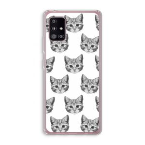Kitten: Samsung Galaxy A51 5G Transparant Hoesje