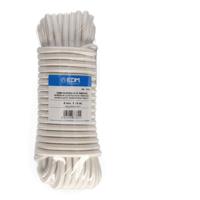 Streng draad EDM 87855 Wit Rubber 15 m