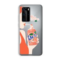 Peach please!: Huawei P40 Pro Transparant Hoesje