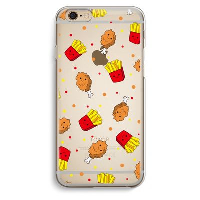 Chicken 'n Fries: iPhone 6 / 6S Transparant Hoesje