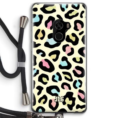 Leopard pattern: Xiaomi Mi Mix 2 Transparant Hoesje met koord