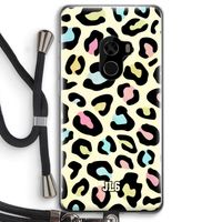 Leopard pattern: Xiaomi Mi Mix 2 Transparant Hoesje met koord