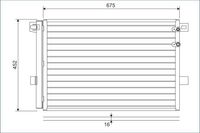 Condensor, airconditioning 814054
