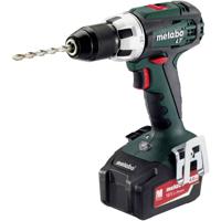 Metabo BS 18 LT 602102500 Accu-schroefboormachine 18 V 4 Ah Li-ion Incl. 2 accus, Incl. koffer