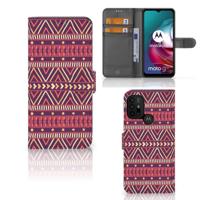 Motorola Moto G10 | G20 | G30 | Telefoon Hoesje | Aztec Paars
