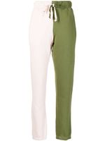 La Detresse pantalon de jogging Lovers bicolore - Rose