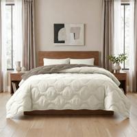 Wasbaar Lazy Dekbed Zonder Overtrek - Zonder Overtrek - Crème Kaki - Dekbed-Discounter.nl