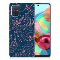 Samsung Galaxy A71 TPU Case Palm Leaves