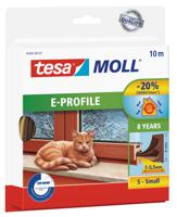 tesa E-PROFILE 05445-00101-00 Afdichtingstape tesamoll Bruin (l x b) 10 m x 9 mm 1 stuk(s) - thumbnail